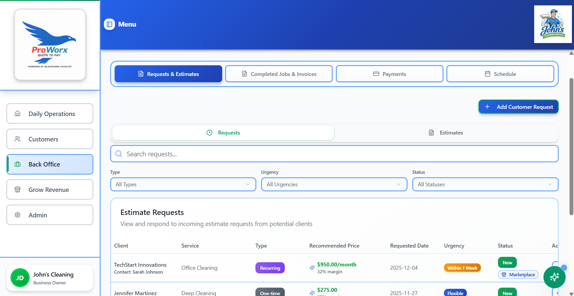 Estimates & Invoices